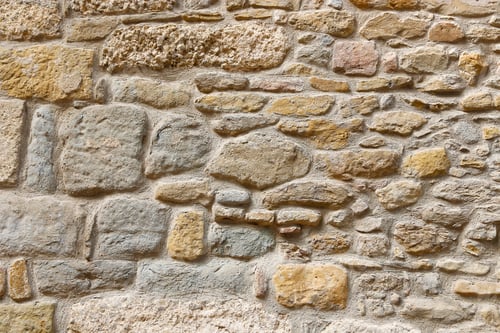 Preview: Ancient stone wall texture, Carcassonne, France