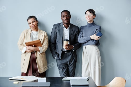 Preview: Diverse Business Team Minimal