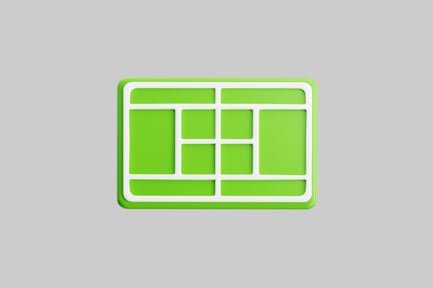 Preview: Green tennis court game board