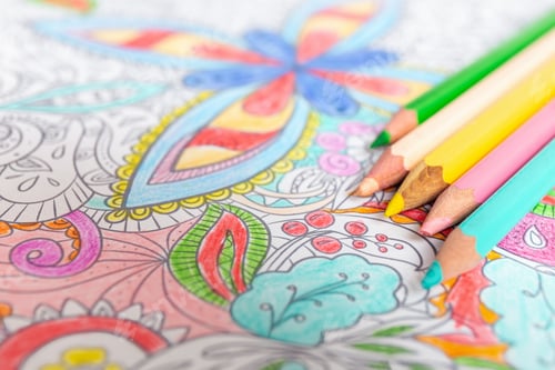 Preview: Coloring Mandala for Relaxation and Stress Relief