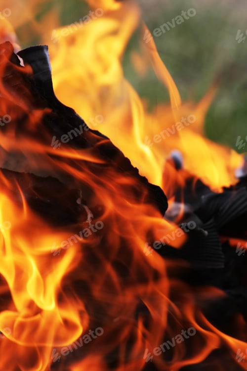 Preview: Burning Cardboard