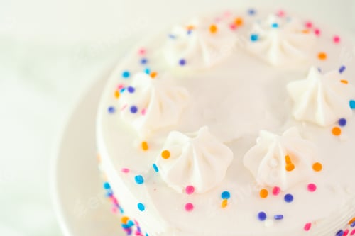 Preview: Birthday cake with funfetti sprinkles