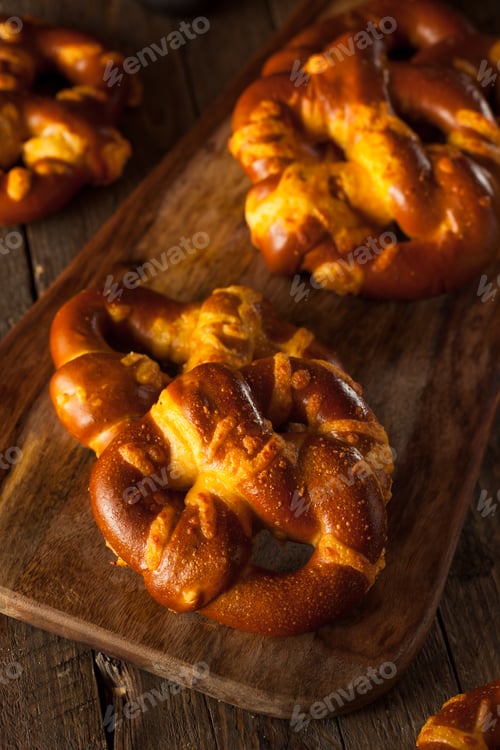 Preview: Cheesy German Soft Pretzels