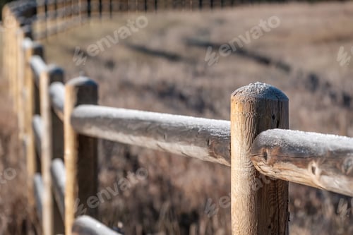 Preview: Hoarfrost on the fence