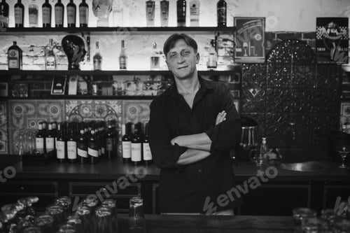 Preview: Barman at work in the pub