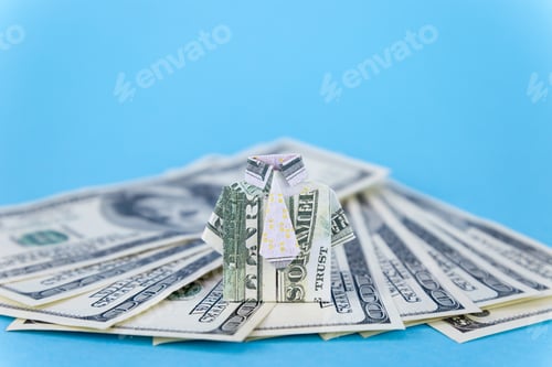 Preview: Shirt Origami with United States Currency