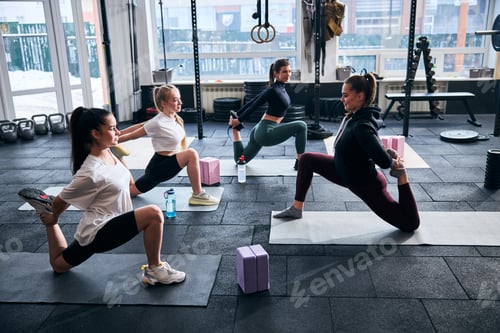 Preview: Flexible ladies maintaining their muscles in perfect shape
