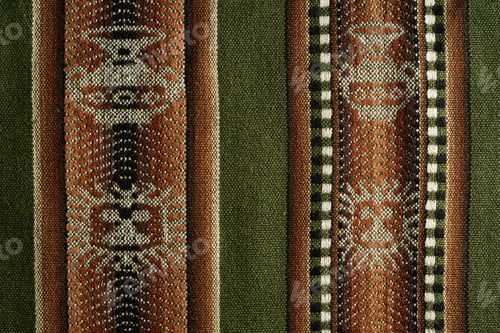 Preview: green and brown tapestry fabric texture background wallpaper