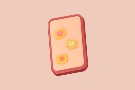 Preview: Social Media 3D Illustration