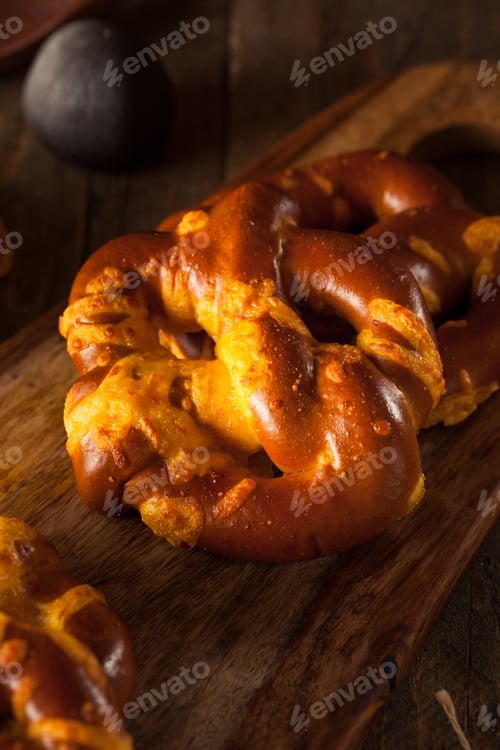 Preview: Cheesy German Soft Pretzels