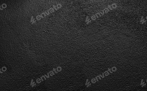 Preview: Black painted rough concrete wall texture background wall