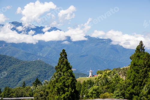 Preview: Taiwan Nantou County Cingjing farm scenery
