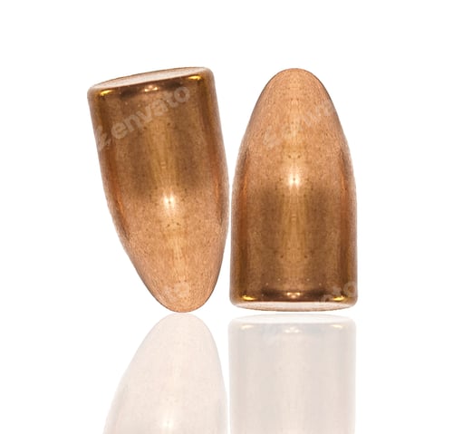 Preview: 9mm Bullets isolated