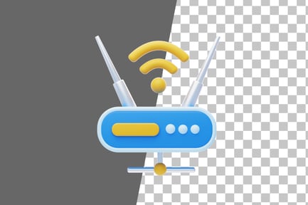 Preview: Wireless 3D Icon