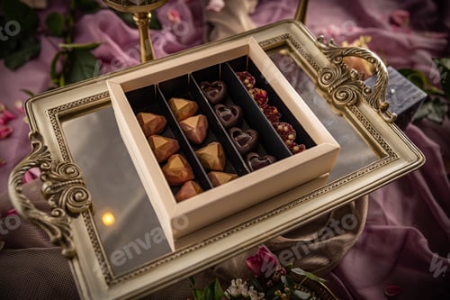 Preview: Handmade chocolate praline