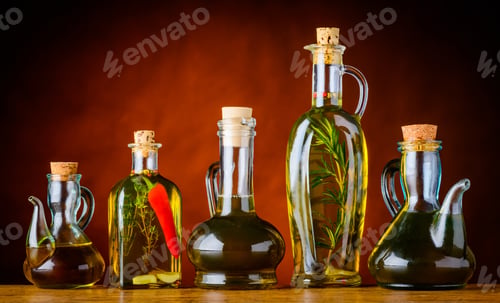 Preview: Bottles of Cooking Oil