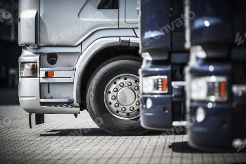 Preview: Semi Trucks on the Rest Area