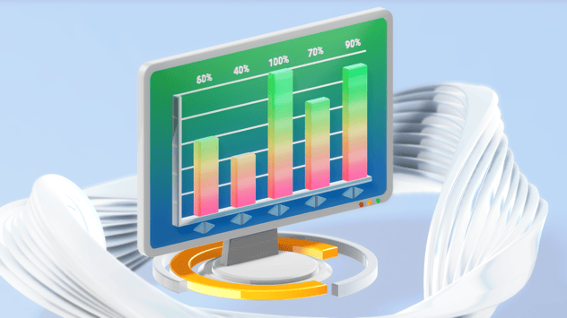 Monitor Graph 3D, Incl. 3d interactive & graph - Envato