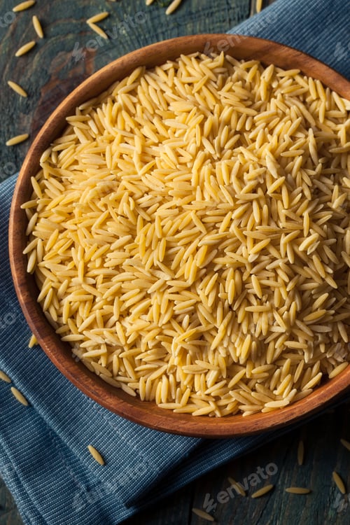 Preview: Raw Organic Orzo Pasta
