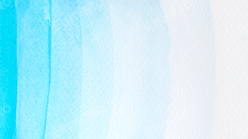 Preview: Light Blue Watercolor Wash on Textured White Paper