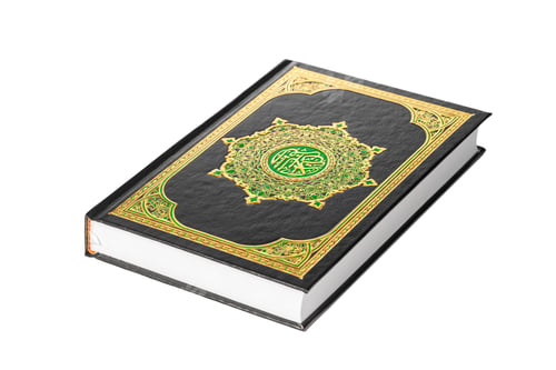 Preview: The Holy Quran over white background