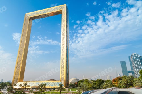 Preview: Dubai Frame in Zabeel Park in Dubai