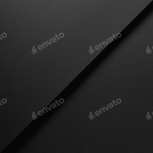 Preview: close-up view of empty black paper background