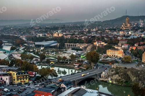 Preview: beautiful view of Tbilisi