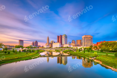 Preview: Columbus, Ohio, USA Skyline