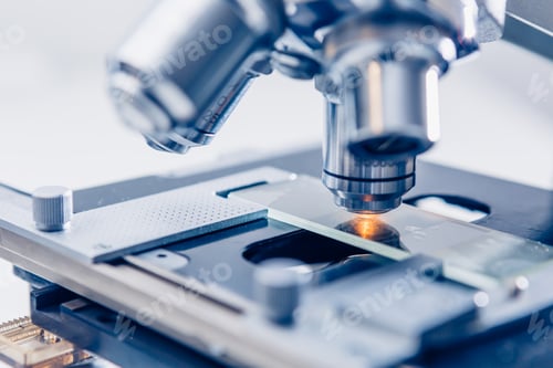 Preview: Microscope in Laboratory