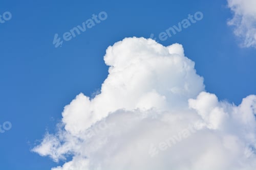 Preview: Cloud in the blue sky.