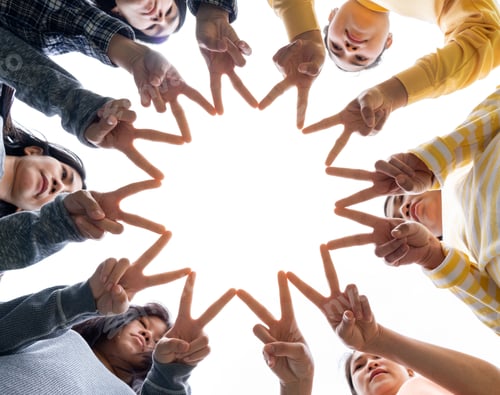 Preview: Team Hands Empathy Trust Partner partnership grow connect business partner and connection