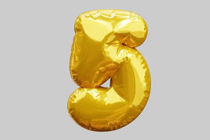 Preview: Celebrate Five Years Golden Number