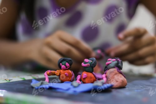 Preview: Daughter's play doh creation