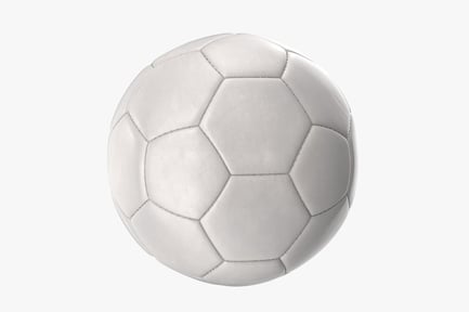 Preview: Classic White Soccer Ball