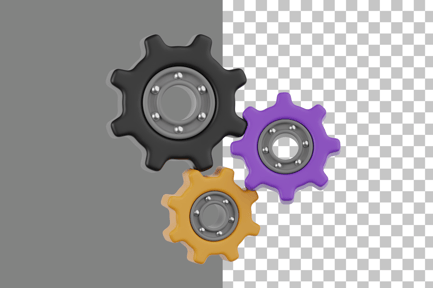 Preview: Gear 3D Icon
