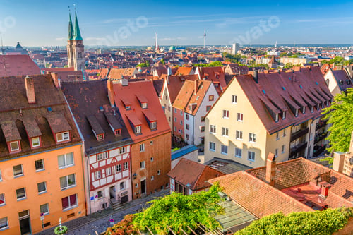 Preview: Nuremberg, Germany Old Town Skylin