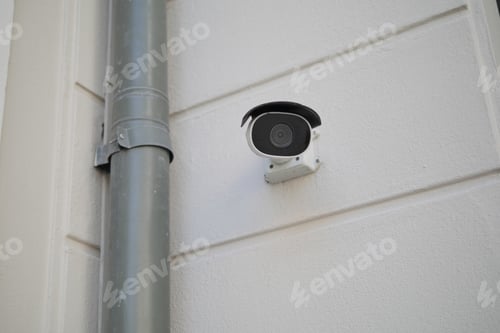 Preview: CCTV security camera operating outdoor