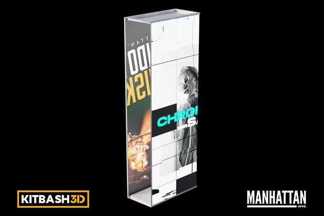 Kitbash: Manhattan - Billboard B 3D, Incl. advertisement & kitbash3d ...