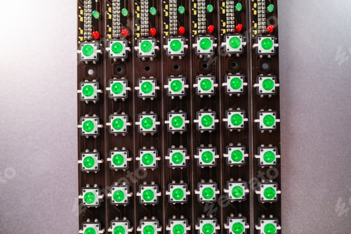 Preview: Panel of LED light indicators is in the production