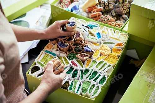 Preview: Man unpacking the goods