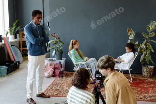 Preview: Kids Working in Recording Studio