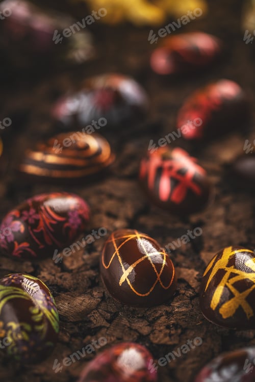 Preview: Easter chocolate eggs