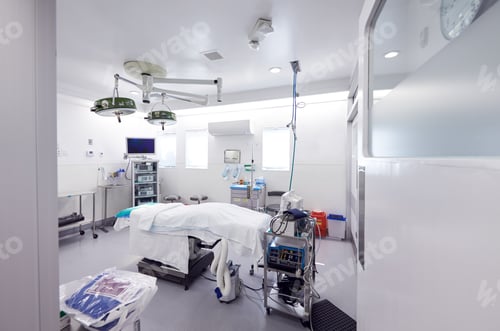 Preview: Empty Hospital Operating Theater Ready For Surgery