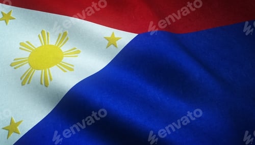 Preview: Bold Colors of a National Flag Graphic