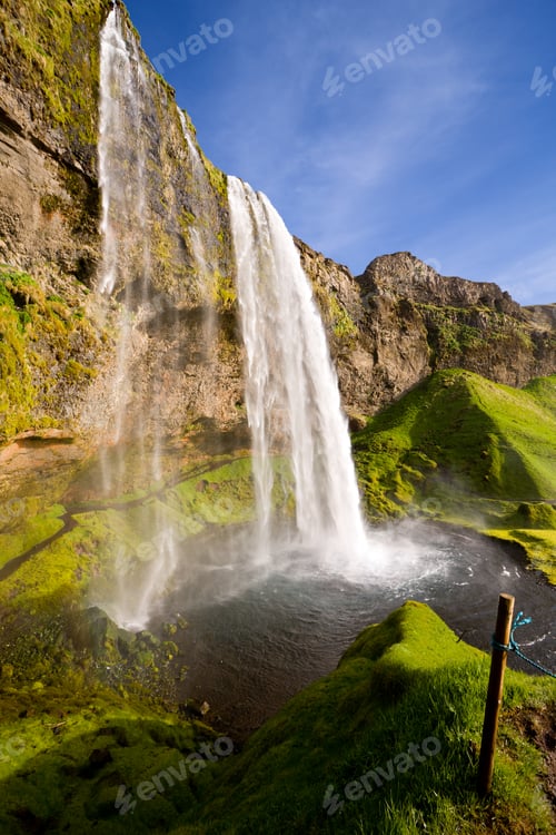 Preview: Seljalandsfoss In The Evening, Iceland