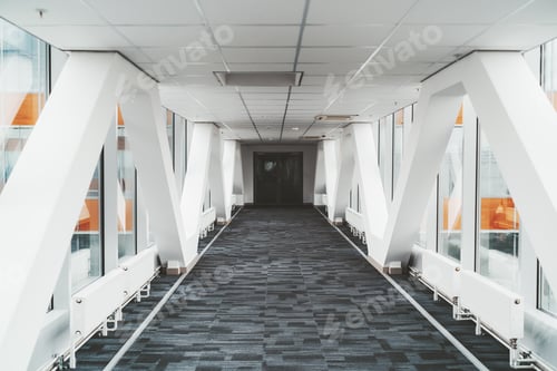 Preview: Bright passageway between buildings