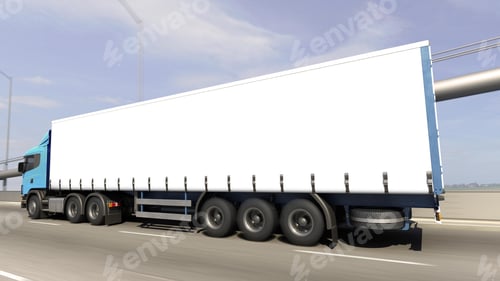Preview: Van mockup isolated concept, Truck mock up