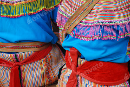 Preview: Colorful clothing from the hilltribes around Bac Ha, Vietnam