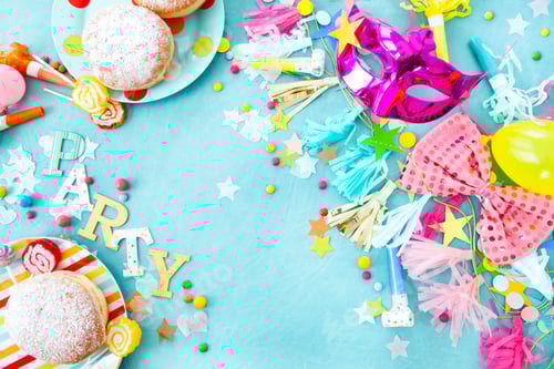 Preview: Cheerful party decorations